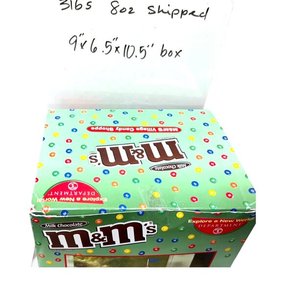 Department 56 M&Ms Village Candy Shoppe Lighted House Holiday Figurine 2005 - Picture 10 of 16